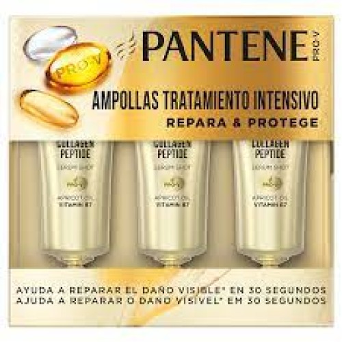 PANTENE AMPOLLAS RESCATE 1 MINUTO 3unds LOCIONES CAPILARES